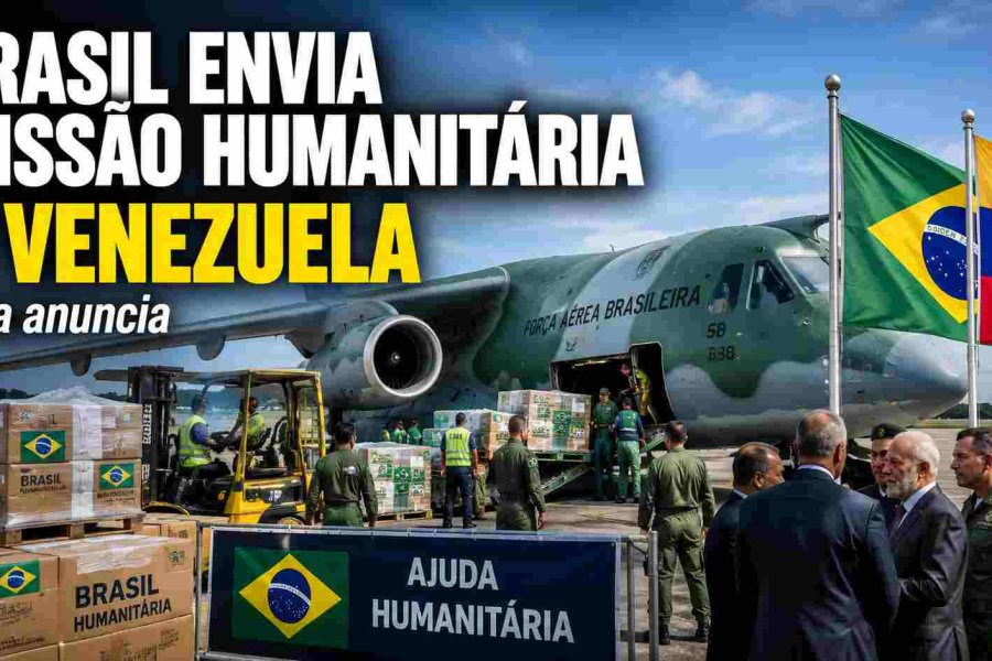 Brasil envia nesta sexta missão humanitária à Venezuela, anuncia Lula