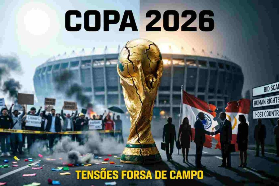 Copa do Mundo 2026 expõe tensões fora do campo
