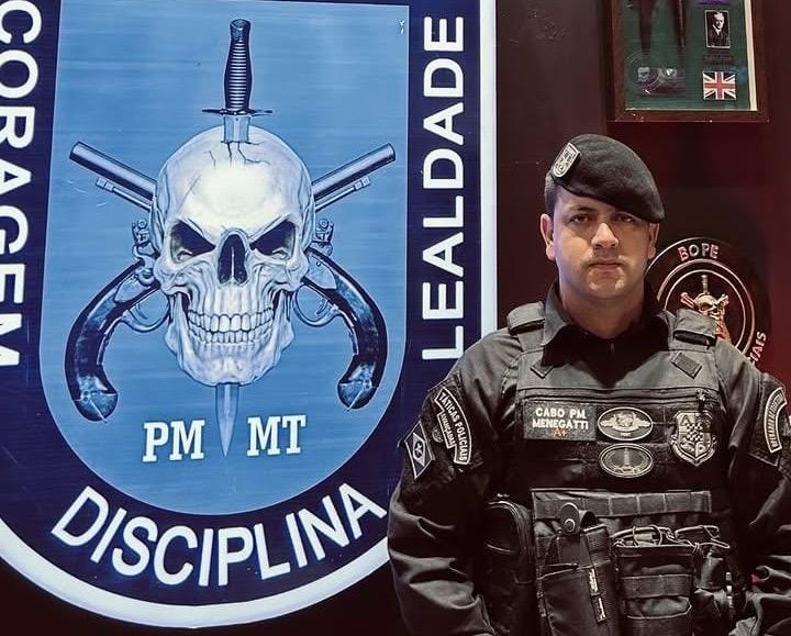Cabo Menegatti aparece em pesquisa do Instituto Percent para deputado federal