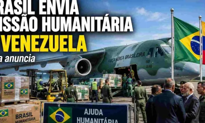 Brasil envia nesta sexta missão humanitária à Venezuela, anuncia Lula